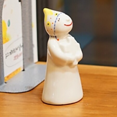 [813] 도자기 십자가 든 아이들(4종)
