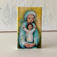 [813335] 도자기성화 사랑하올어머니2(7.5*12cm) / MIR