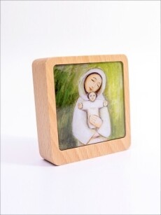[813468] 액자/원목미니/생명의어머니/70*75