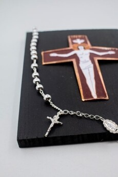 [801117] 팔지묵주 / 소 / Silver