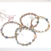 [813651] 컷팅천연보석알 컷팅로즈골드헤미타이트/ 6mm/ RN