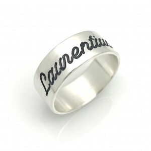 세례명 각인 반지- 6mm(silver)
